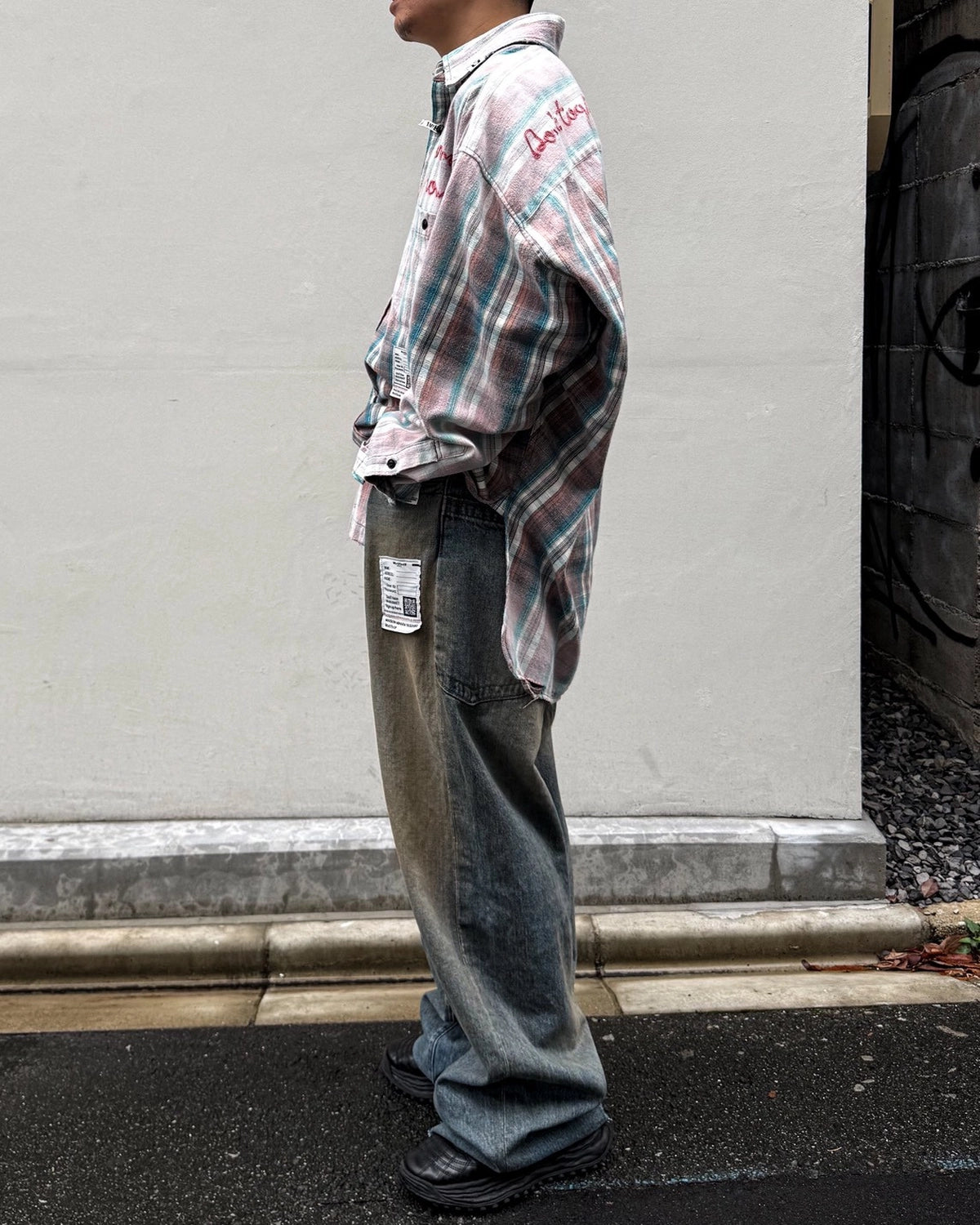 Maison MIHARA YASUHIRO / Vintage Like Check Shirt (J17SH181)