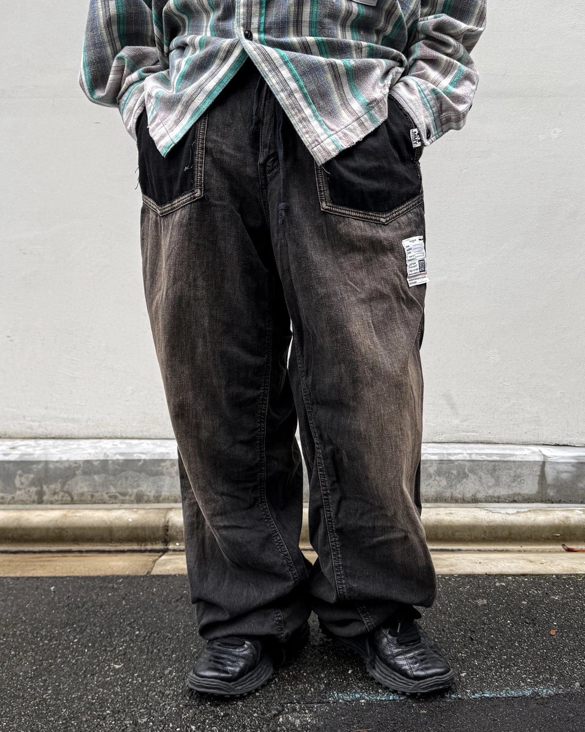 Maison MIHARA YASUHIRO / Cut-Out Pocket Denim Pants -Women's- (K17PT361)