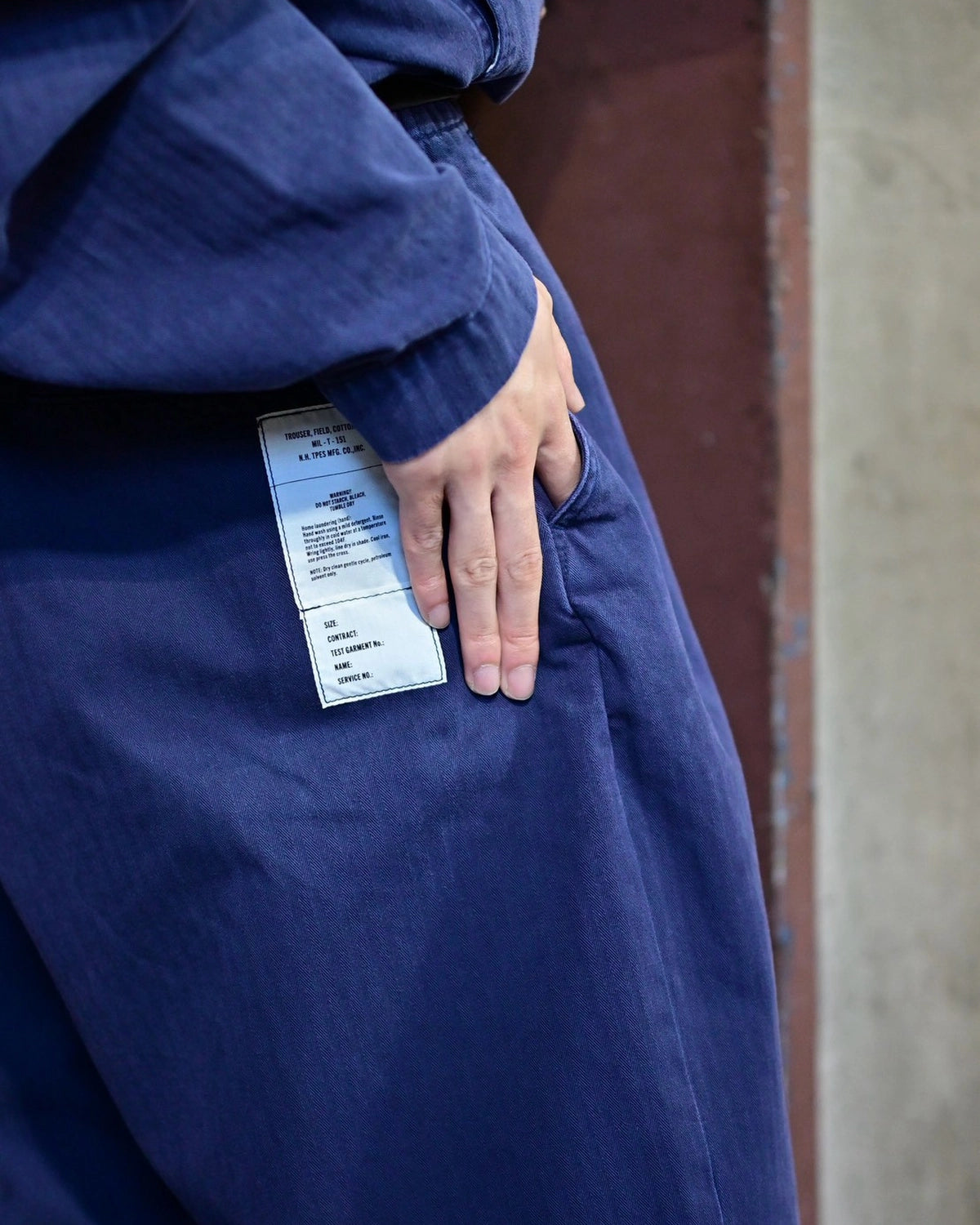 N.HOOLYWOOD TEST PRODUCT EXCHANGE SERVICE / FIELD PANTS (9262-CP05-008)