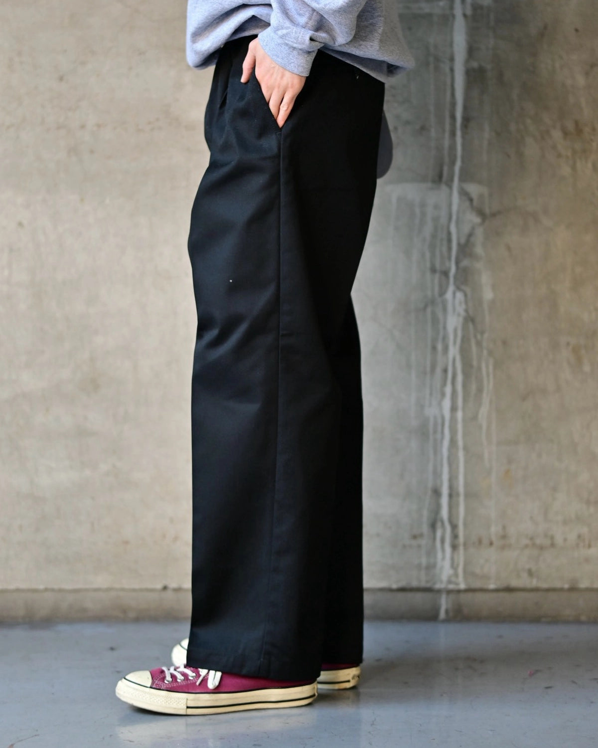 WACKO MARIA × DICKIES / PLEATED TROUSERS (26FW-WMP-DC01)