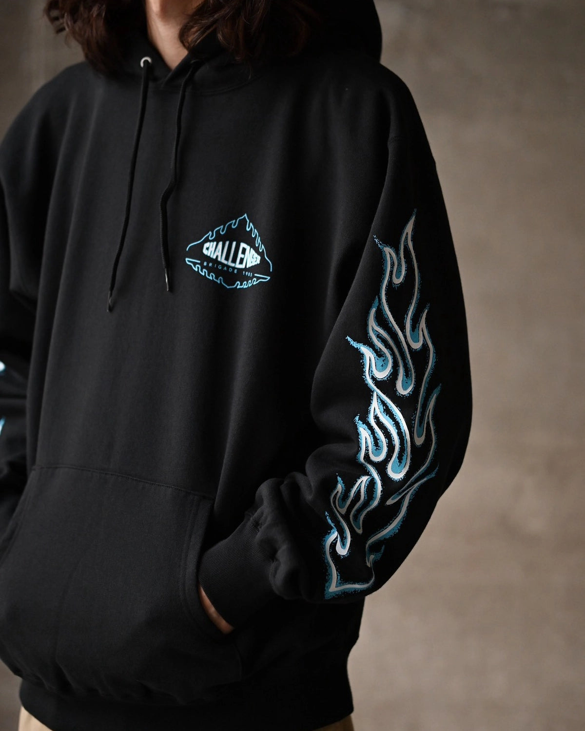 CHALLENGER / FLAME HOODIE (CLG-SW 026-005)