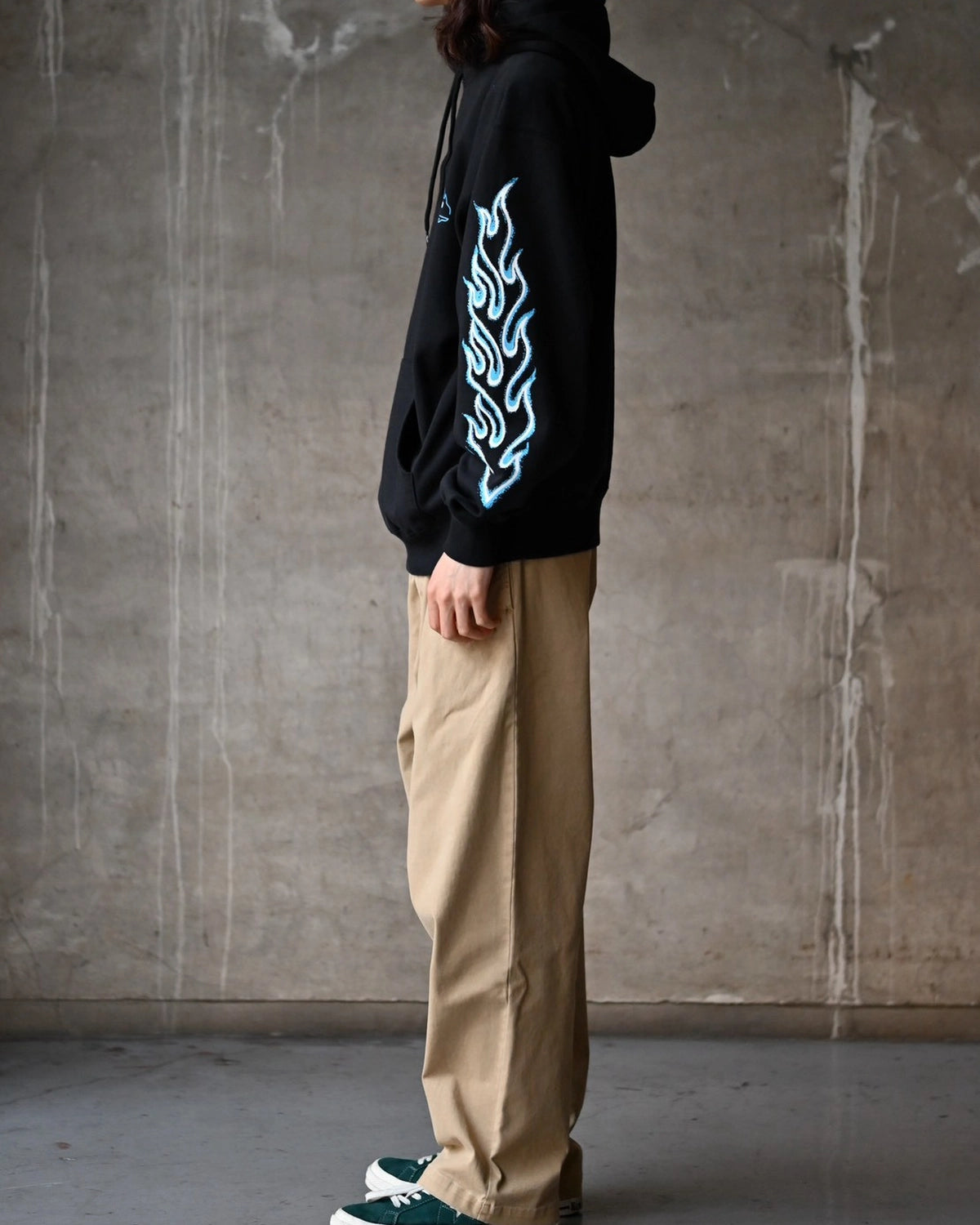 CHALLENGER / FLAME HOODIE (CLG-SW 026-005)