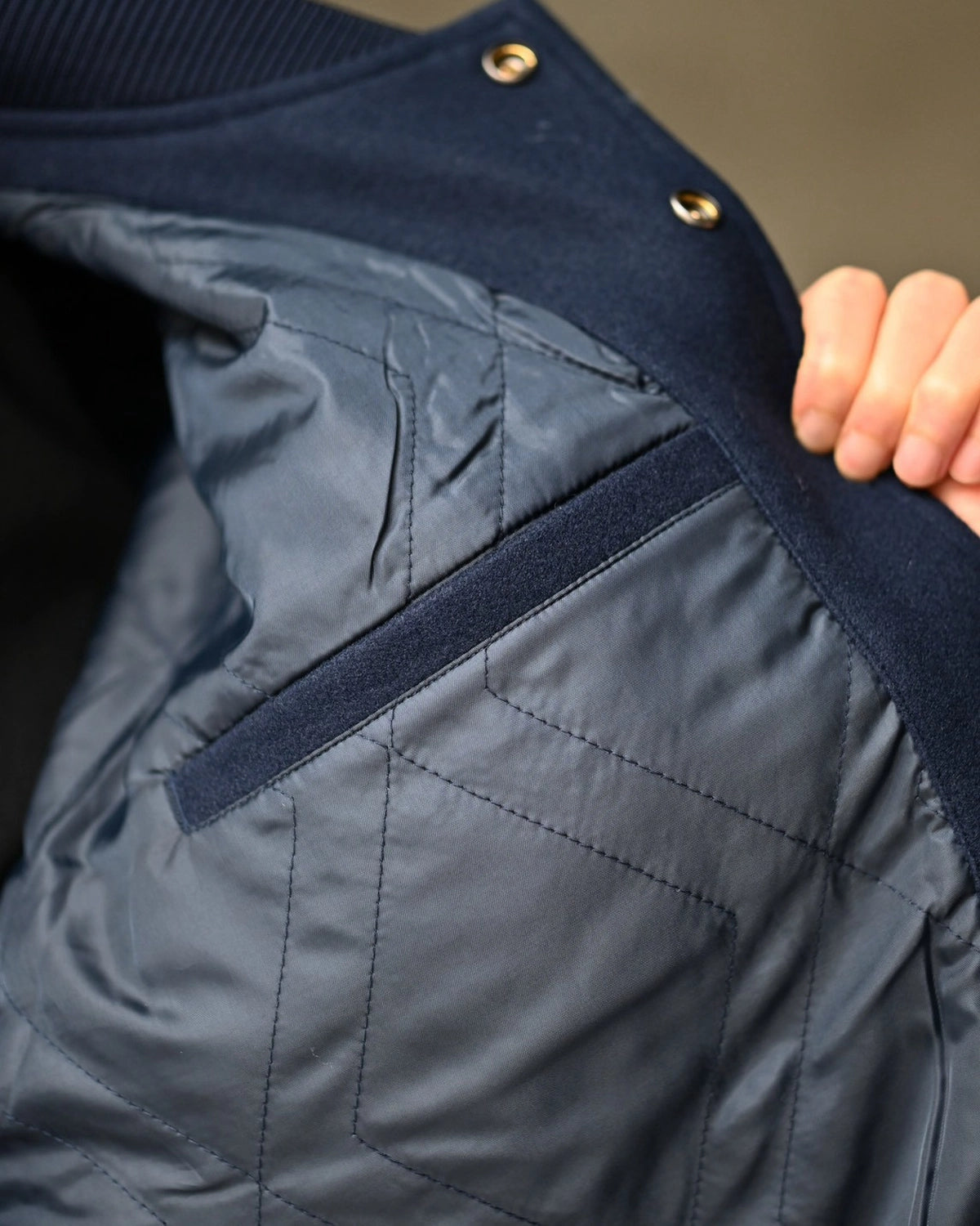 CHALLENGER / LOGO MELTON STADIUM JACKET (CLG-JK 026-013)