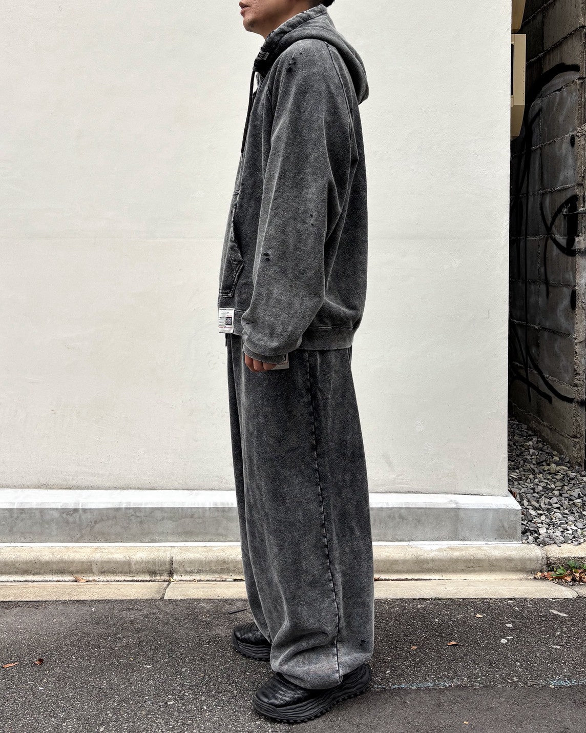Maison MIHARA YASUHIRO / Bleached Sweat Pants (A17PT543)