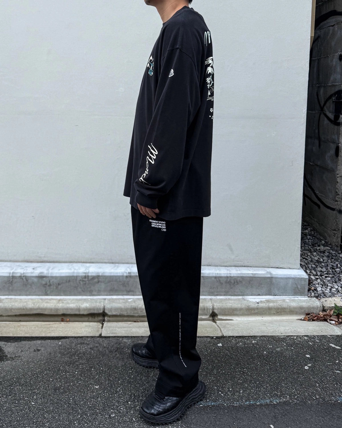 MONCLER × FRAGMENT / LS T-SHIRT (L209U8D0000189AZI)