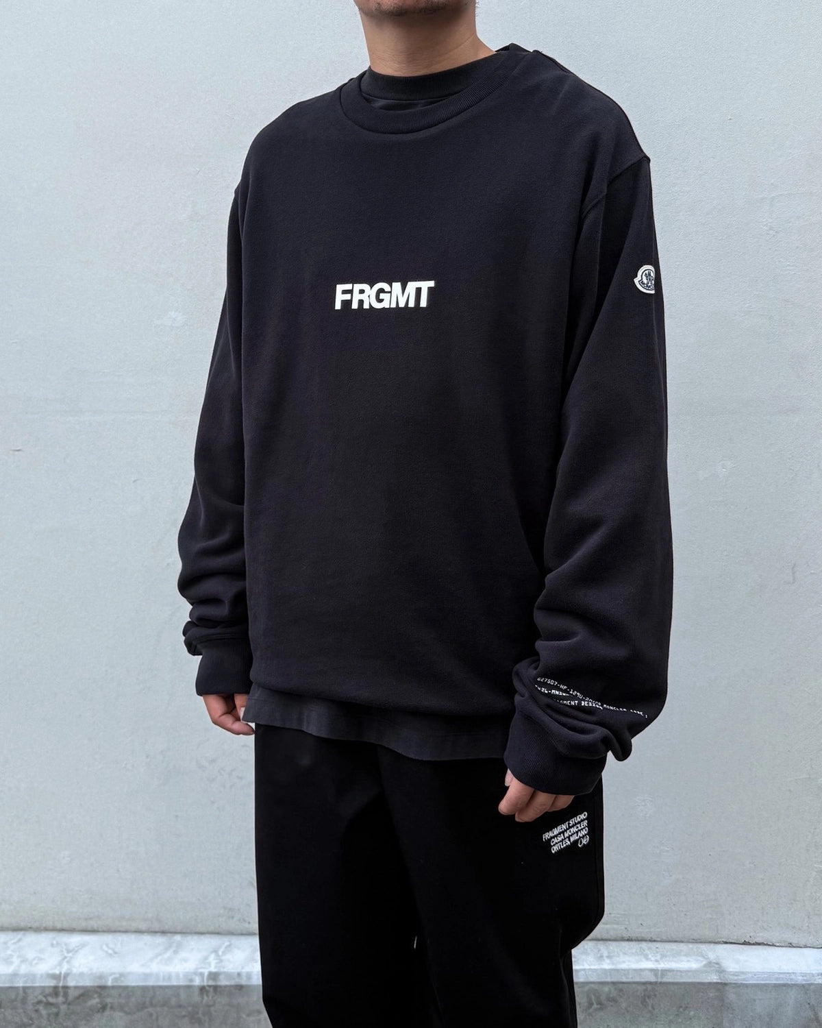 MONCLER × FRAGMENT / SWEAT SHIRT (L209U8G0000389AZJ)