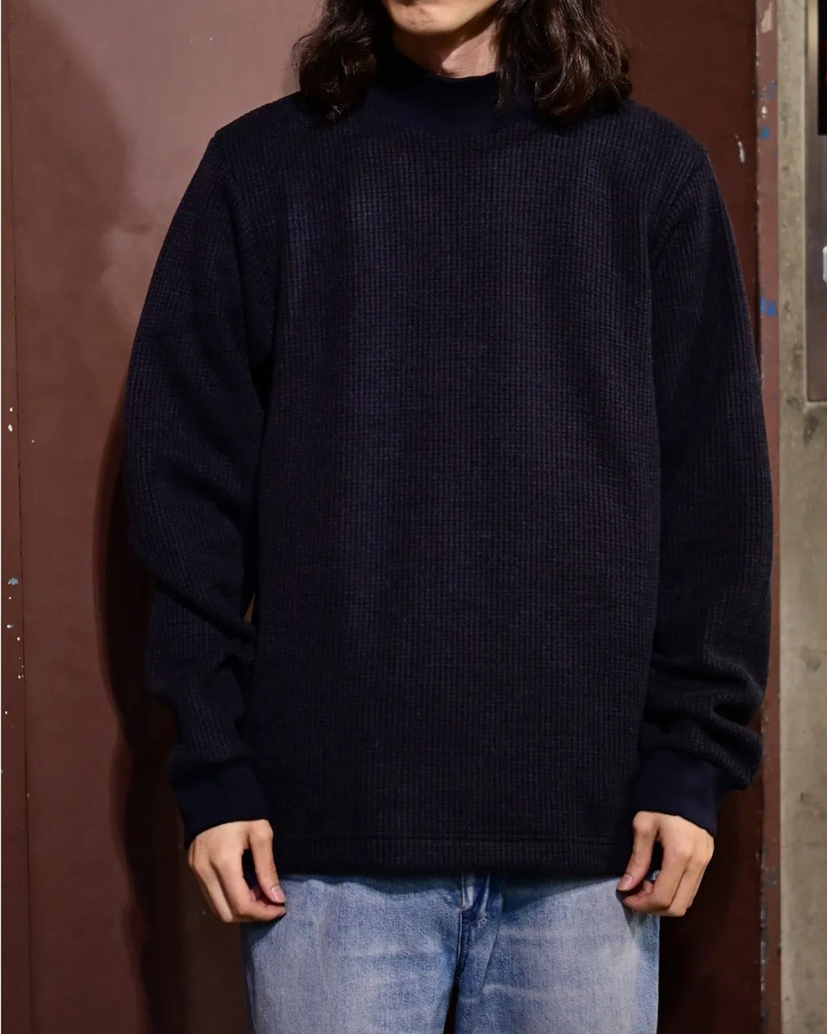 N.HOOLYWOOD TEST PRODUCT EXCHANGE SERVICE / MOCK NECK LONG SLEEVE T-SHIRT (9262-CS05-021)