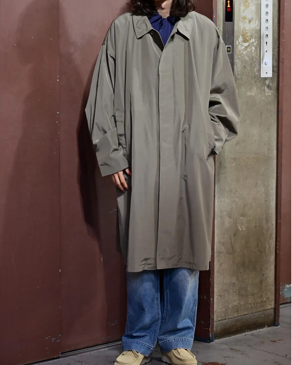 N.HOOLYWOOD TEST PRODUCT EXCHANGE SERVICE / BALMACAAN COAT (9262-CO02-002)