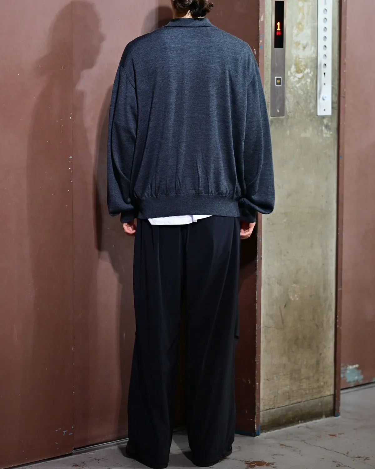 N.HOOLYWOOD COMPILE / KNIT POLO SHIRT (2262-KT24-034)