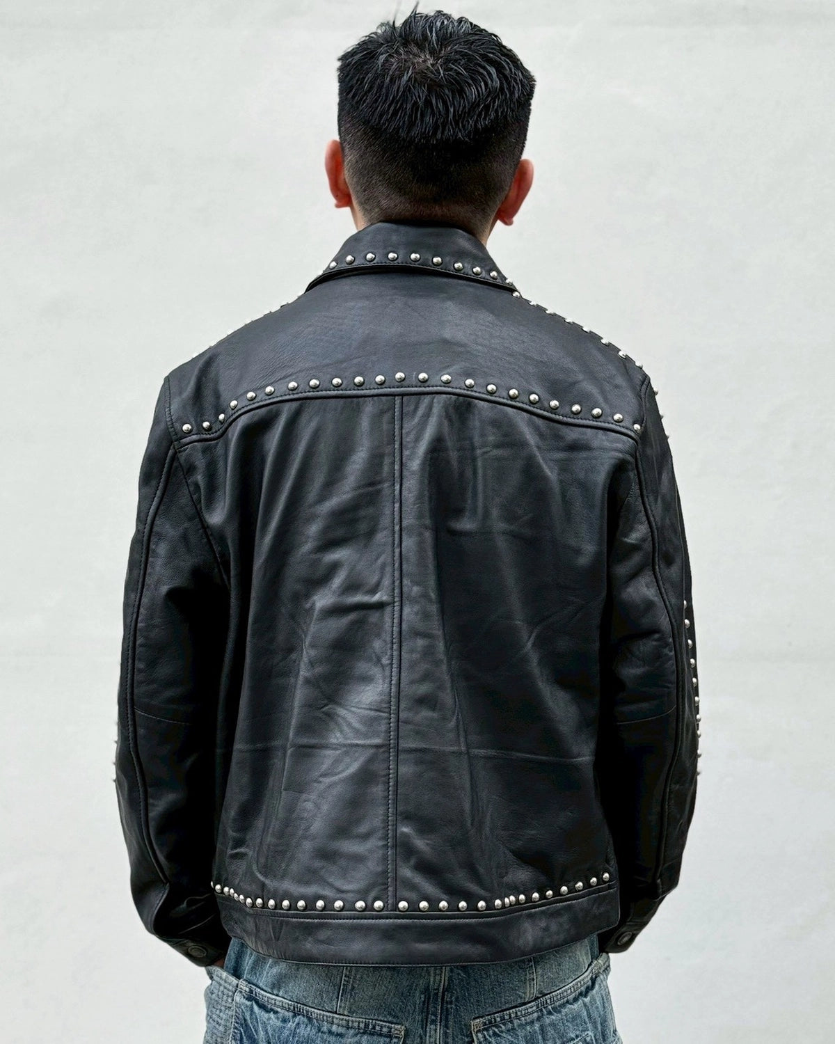 A Good Bad Influence / STUDS LEATHER JACKET (AGBI-26SS-LJK01)