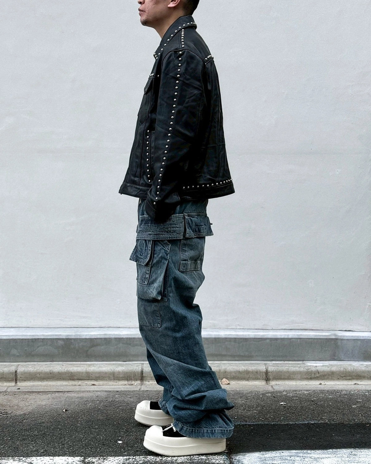 A Good Bad Influence / STUDS LEATHER JACKET (AGBI-26SS-LJK01)