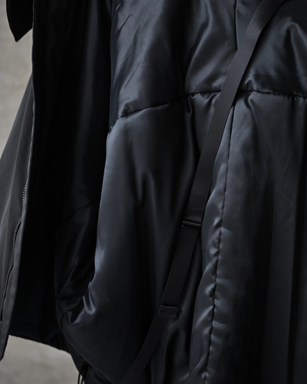 ALMOSTBLACK / HOOD PONCHO NINJA BLOUSON (GAB-B-6-1)
