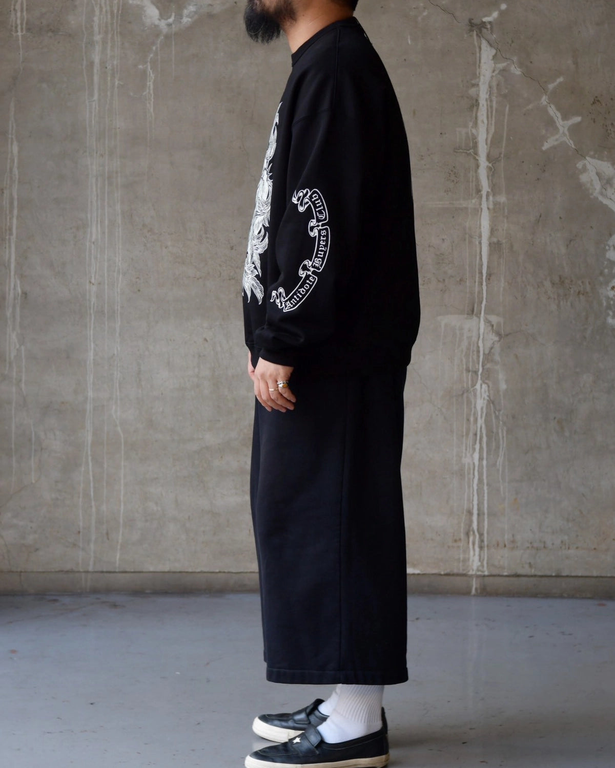 ANTIDOTE BUYERS CLUB / ASIC Crewneck Sweat Shirt (ABCAW26CT09)