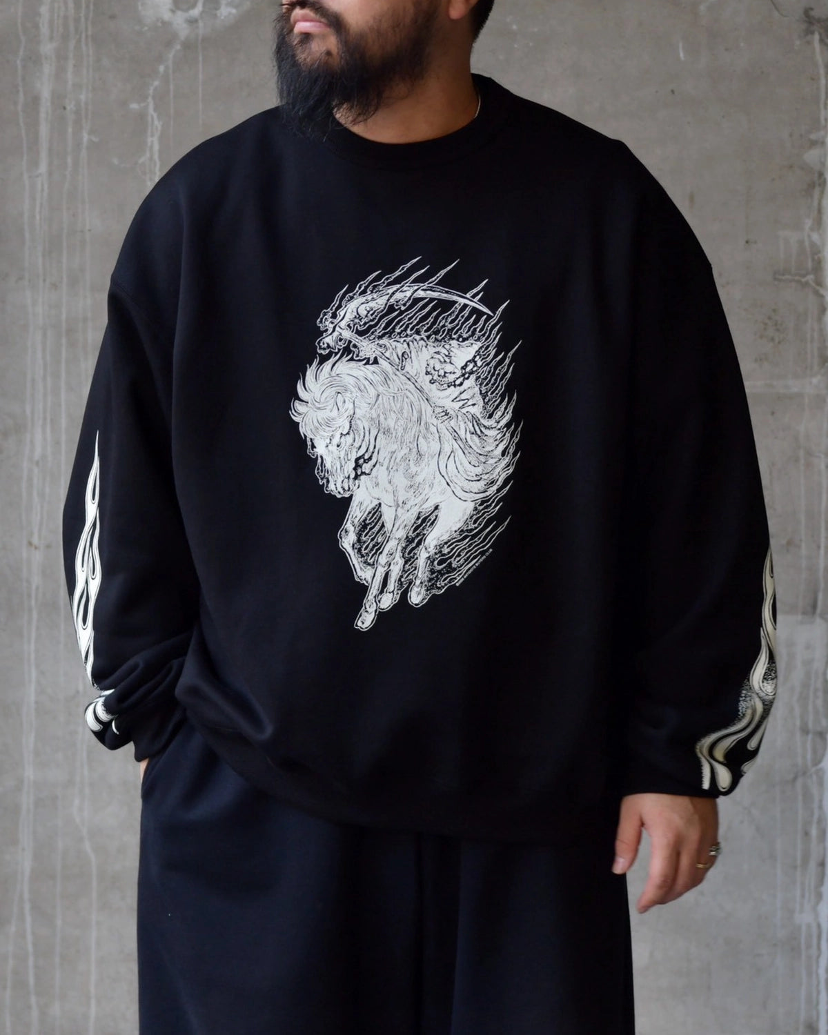 ANTIDOTE BUYERS CLUB / ASIC Crewneck Sweat Shirt (ABCAW26CT10)