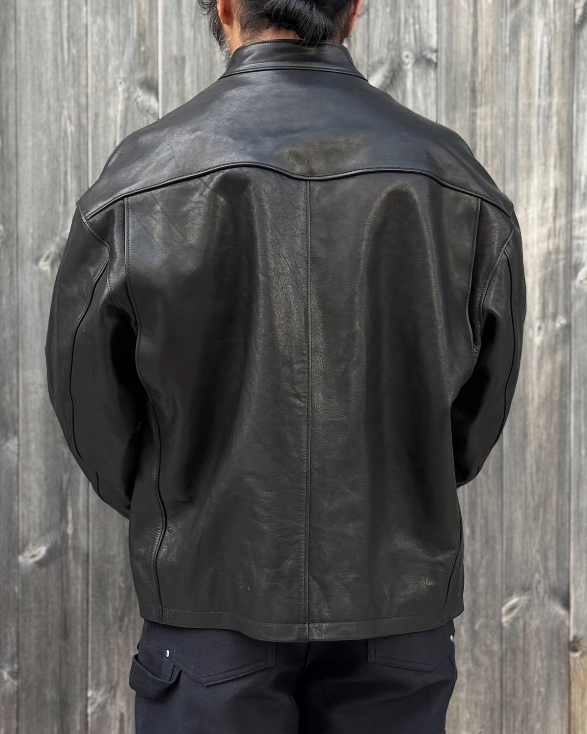ANTIDOTE BUYERS CLUB / Leather Single Riders Jacket (ABCAW26JK01-1)