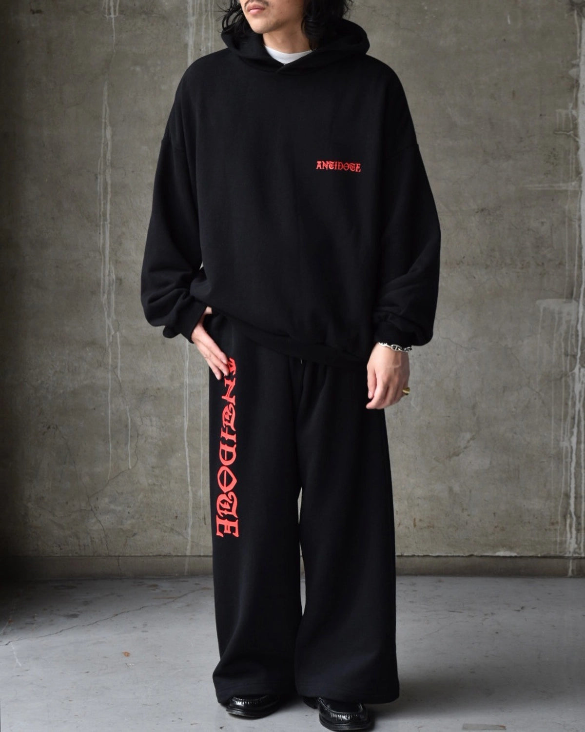 ANTIDOTE BUYERS CLUB / Over Sized Logo Sweat Parka (ABCAW25OS04)