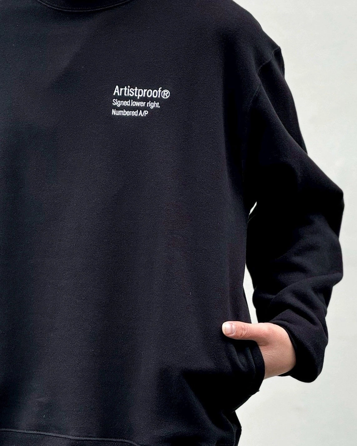 ARTIST PROOF®︎ / 3Lines Logo Crewneck Sweat (ATPF-001CN)
