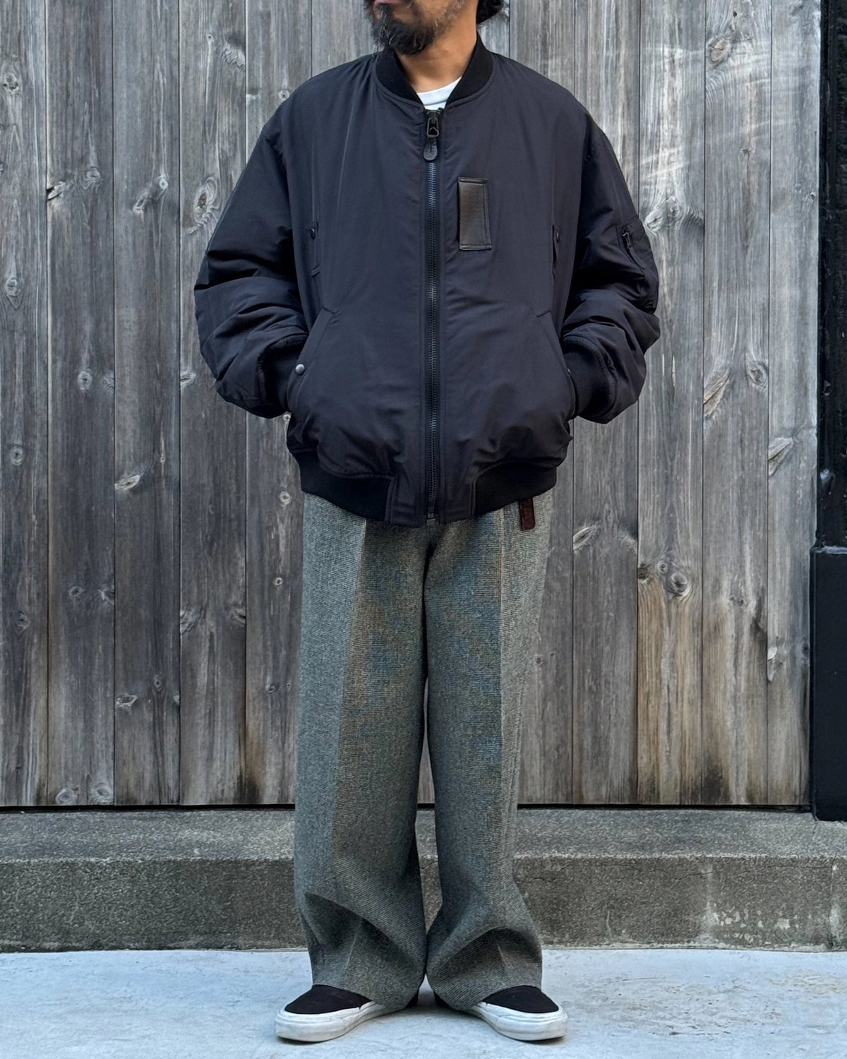 blurhms / Poly-Silk Twill Modified MA1 (BHS26F026)