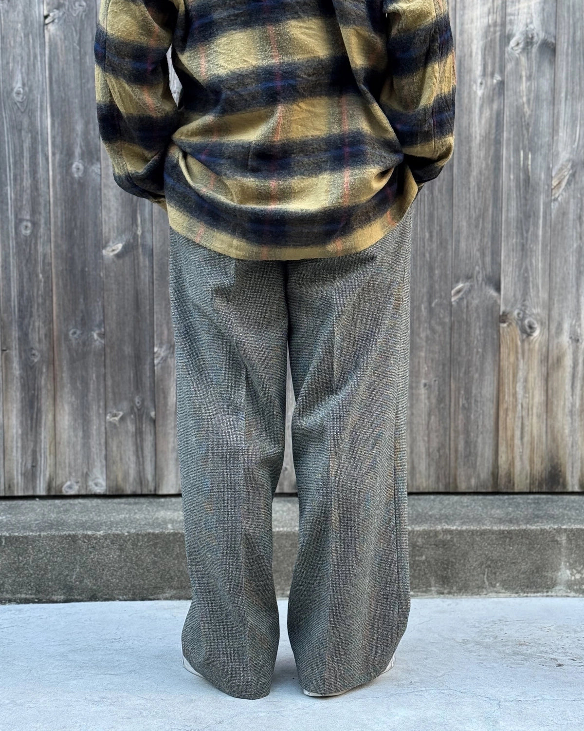 blurhms / Tweed Trousers (BHS26F006)