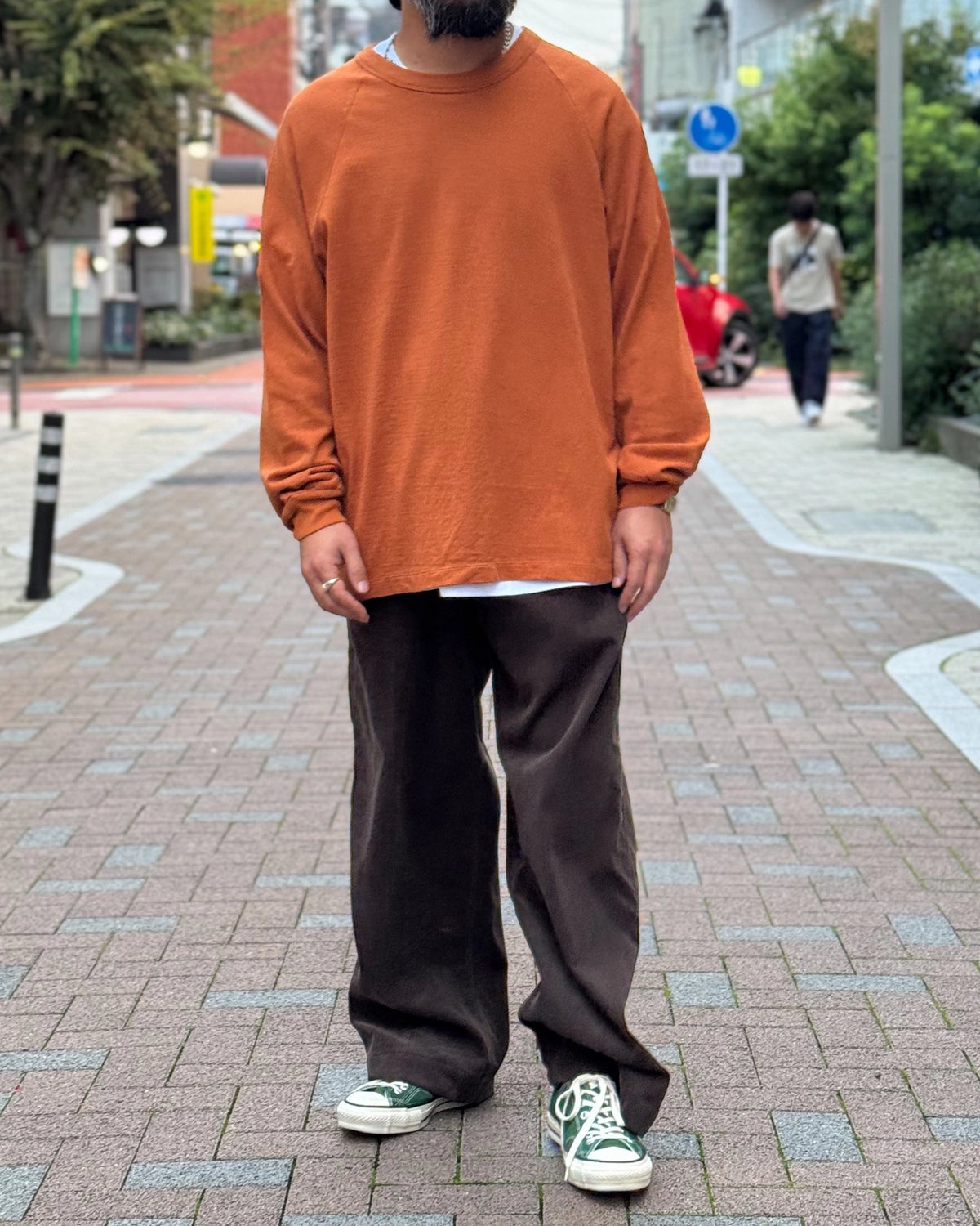 blurhms / Co/Silk Nep Raglan Tee (BHS24F037F26)