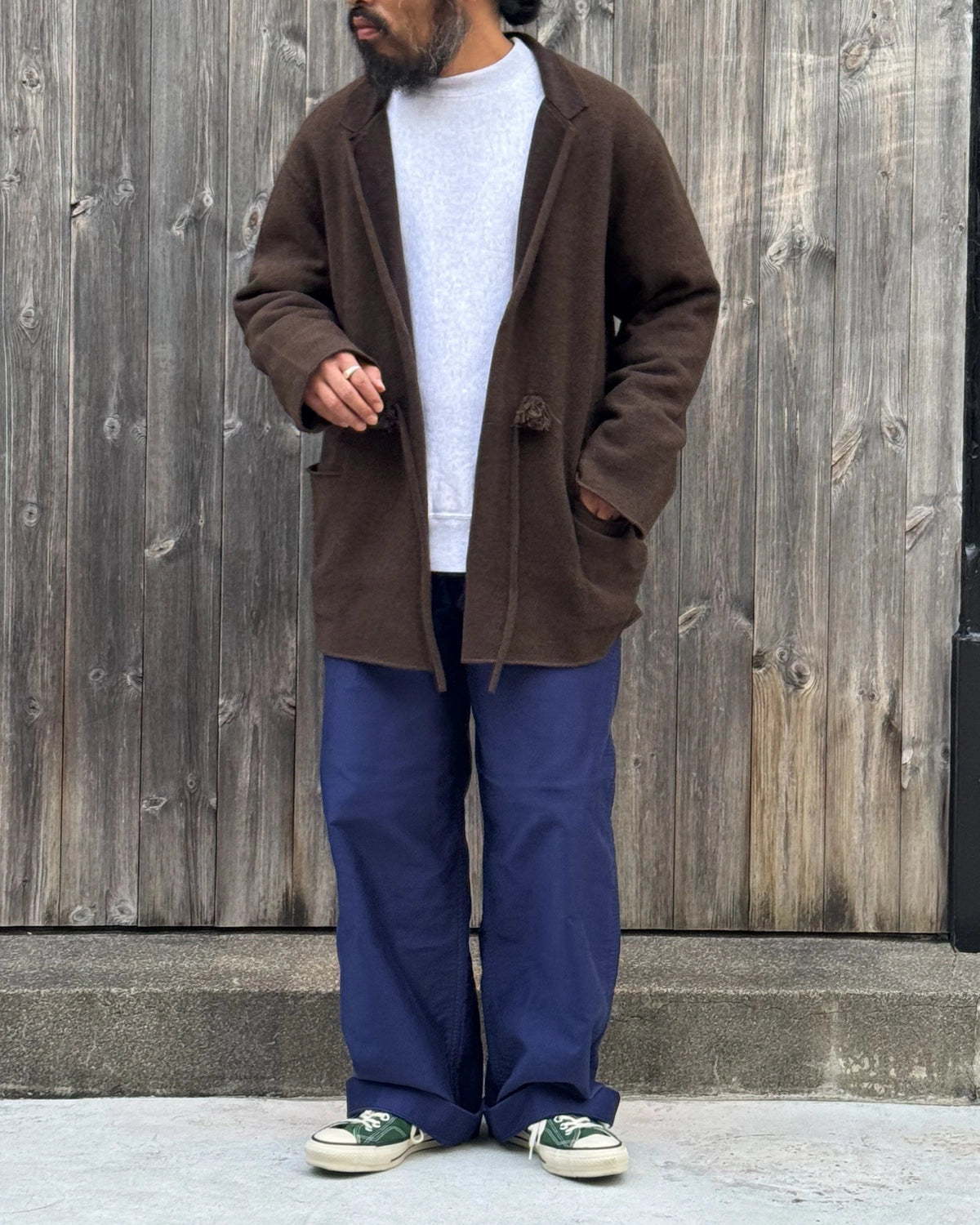 blurhms / Yak Merino Knit Jacket (BHS26F022)