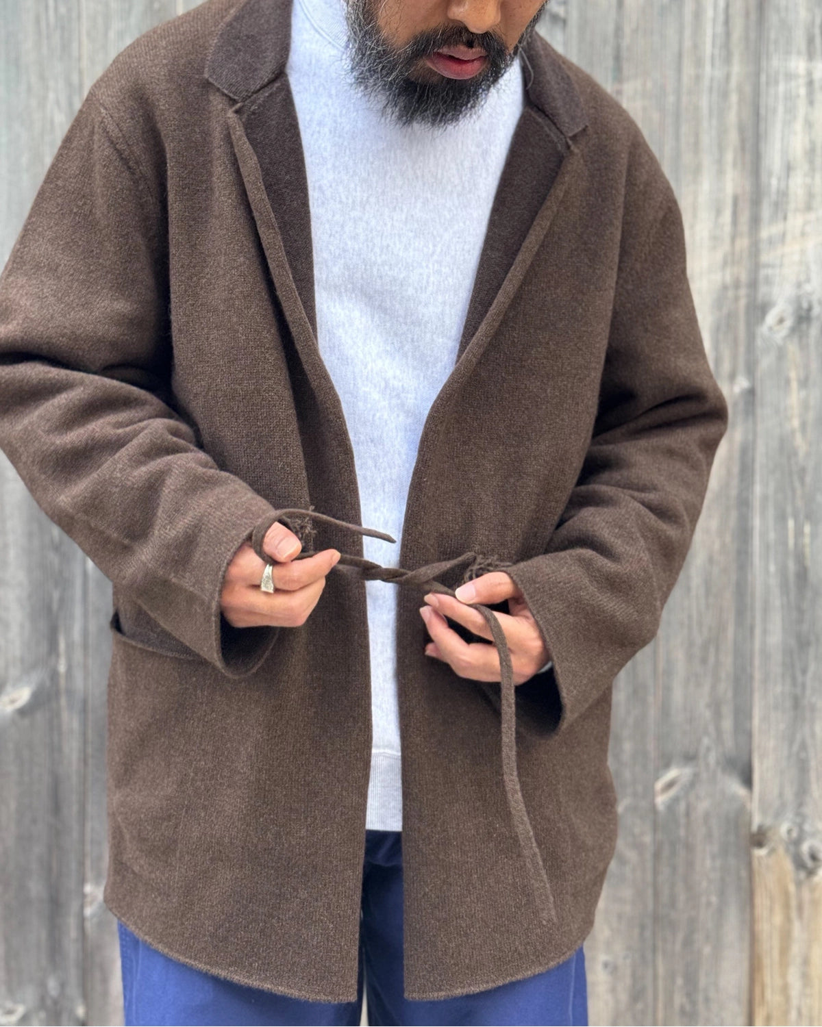 blurhms / Yak Merino Knit Jacket (BHS26F022)