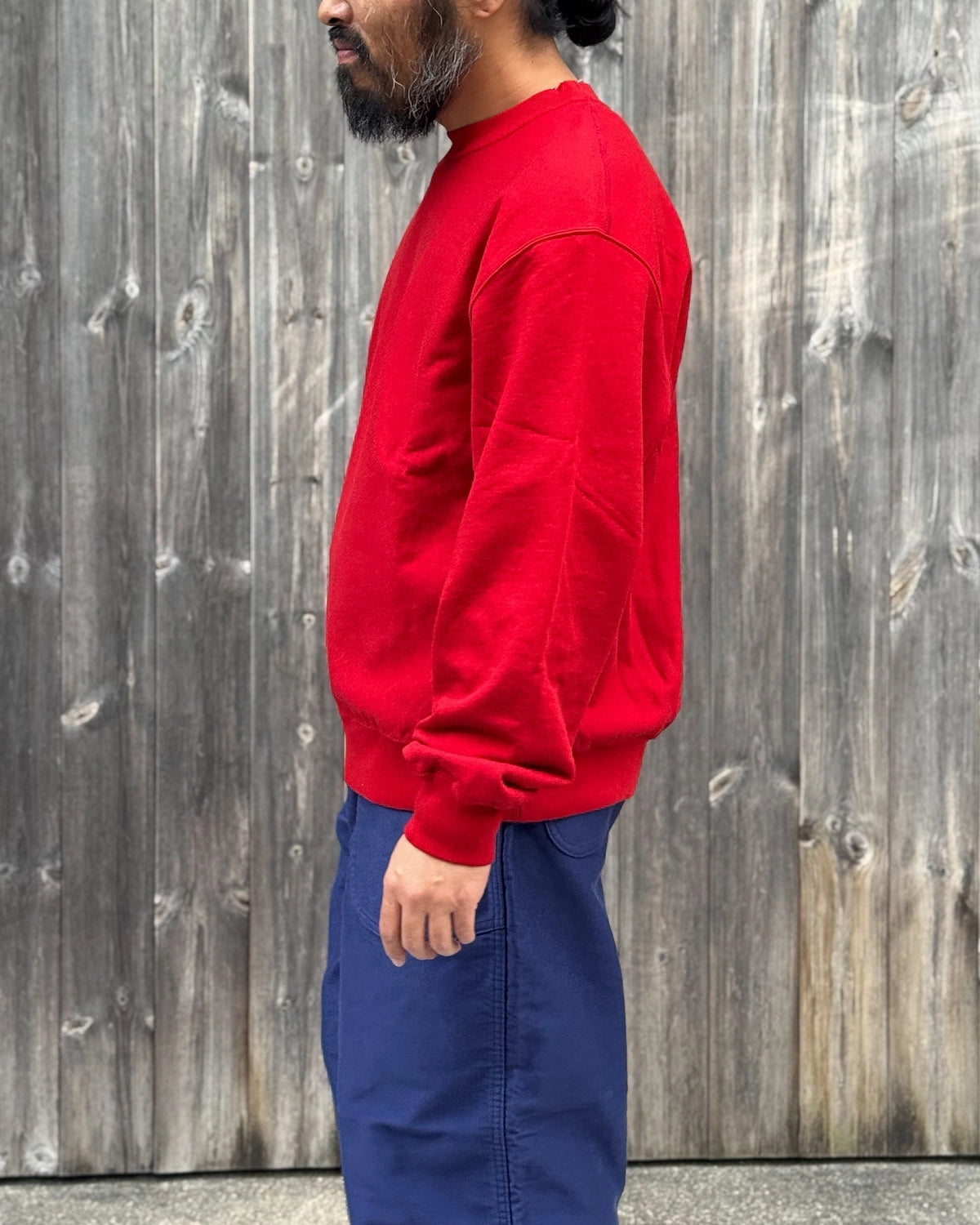 blurhmsROOTSTOCK / Soft&Hard Sweat Crew-Neck P/O (bROOTS24F21F26)