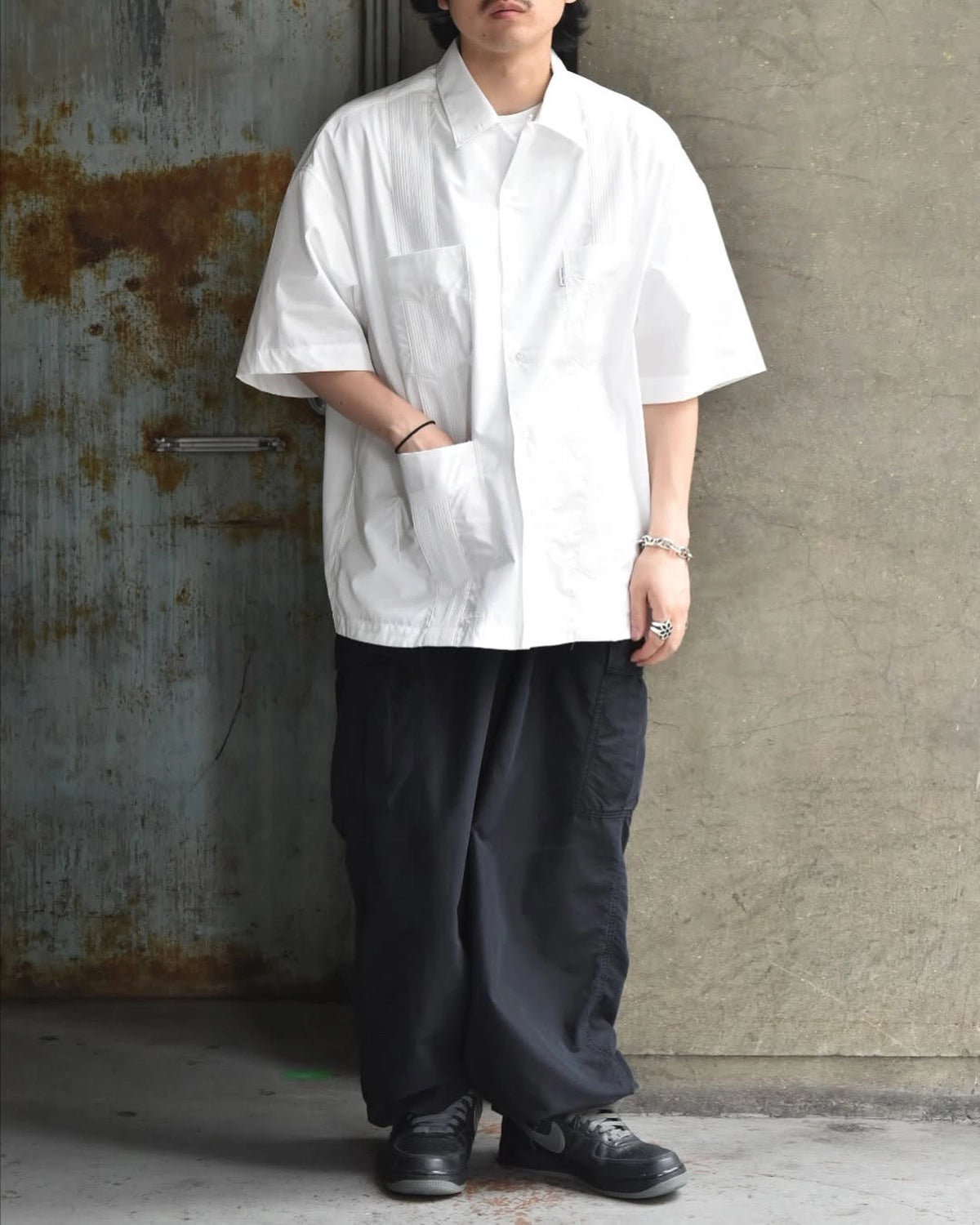 COOTIE PRODUCTIONS® / 120/2 Typewriter Cuba S/S Shirt (CTE-25S408)