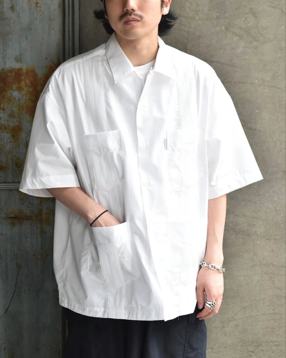 COOTIE PRODUCTIONS® / 120/2 Typewriter Cuba S/S Shirt (CTE-25S408)