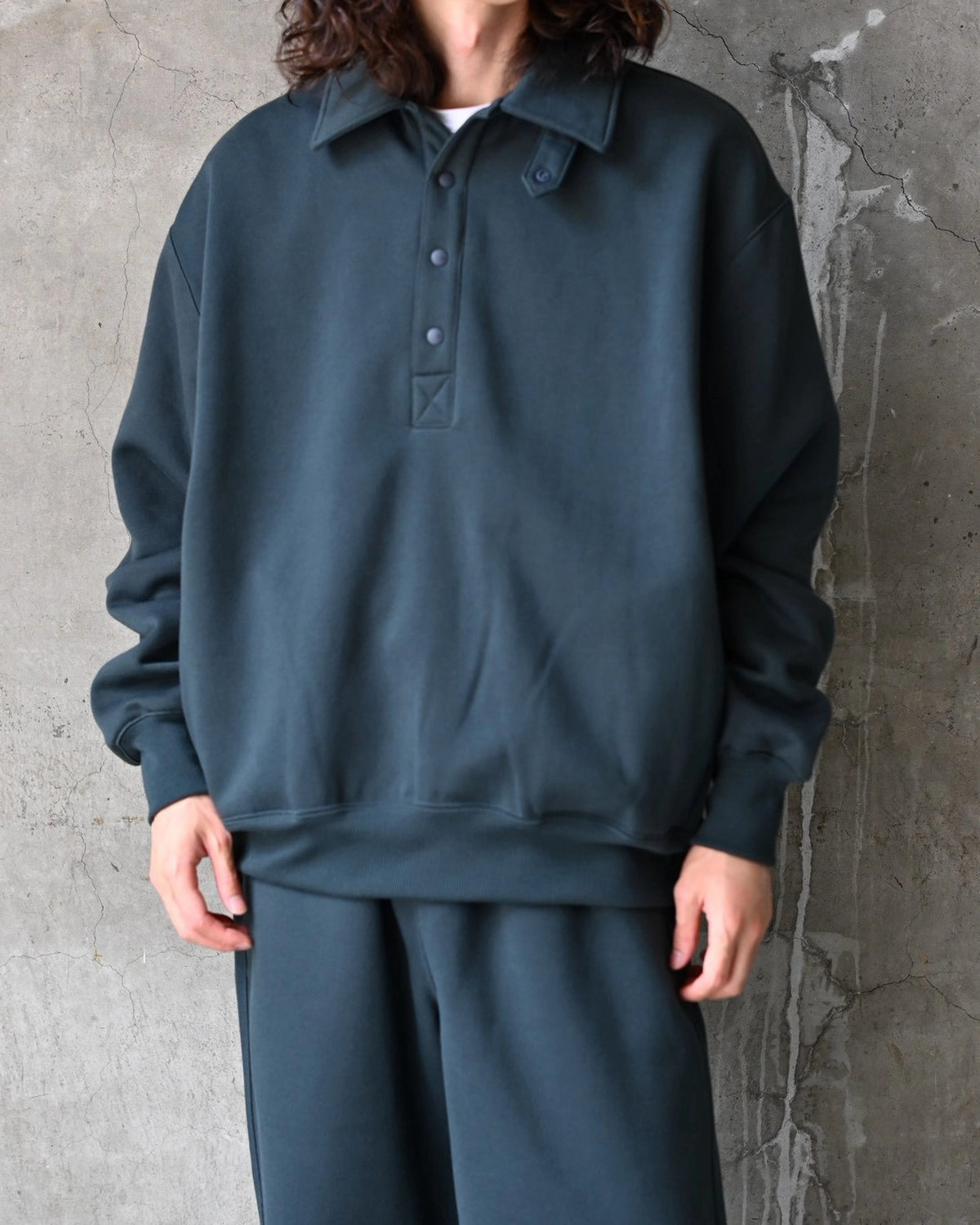 DAIWA PIER39 / TECH SWEAT SNAP PULLOVER (BE-53026W)