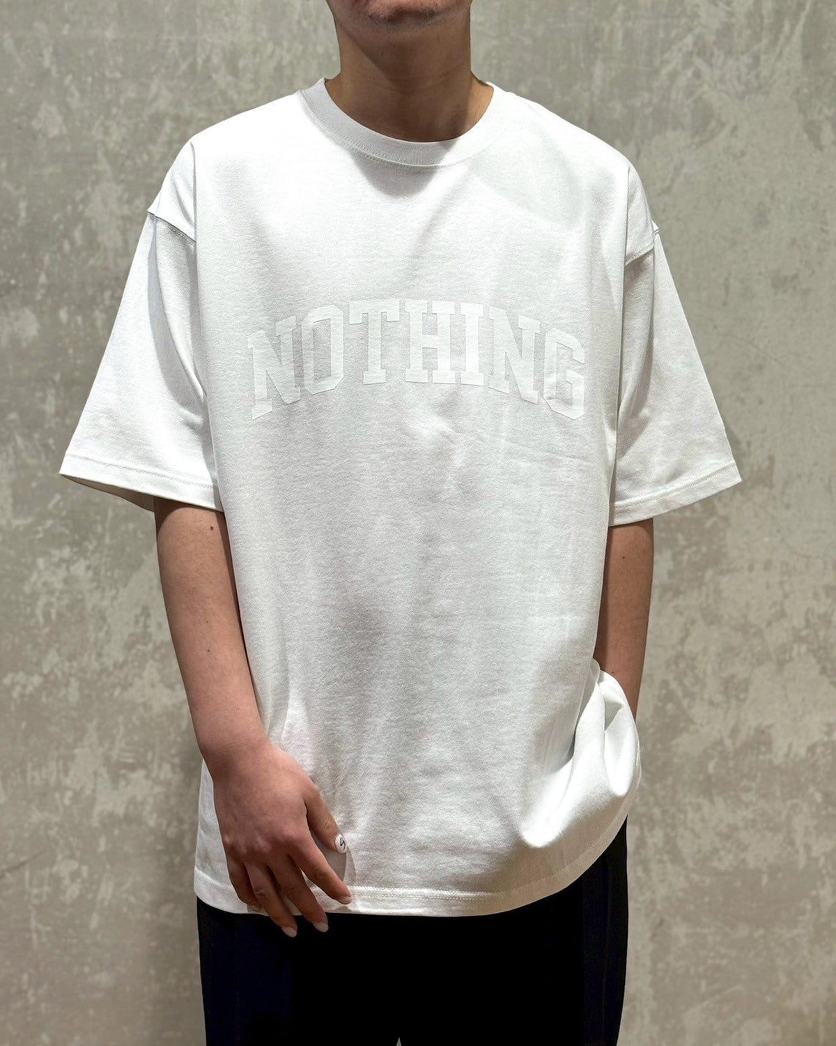 Do Nothing Congress / NOTHING Lettered Print Tee