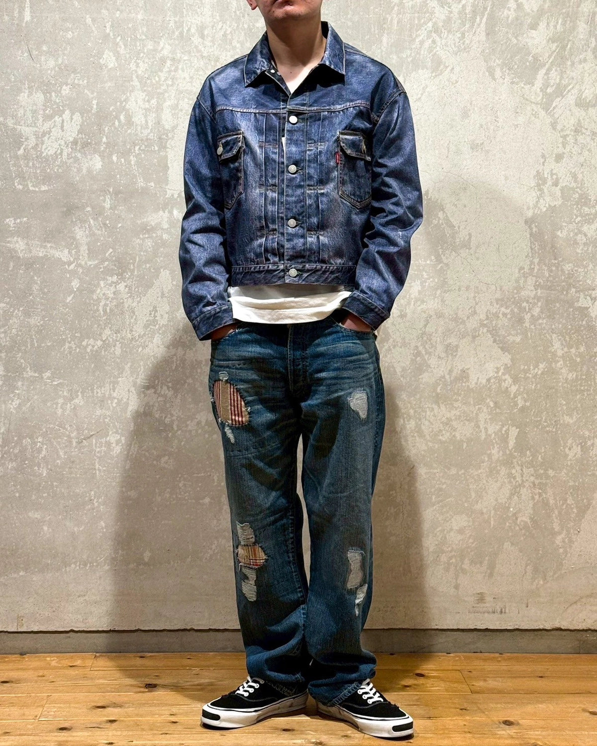 JUNYA WATANABE MAN × LEVI'S / DENIM PANTS (WO-P212-051)