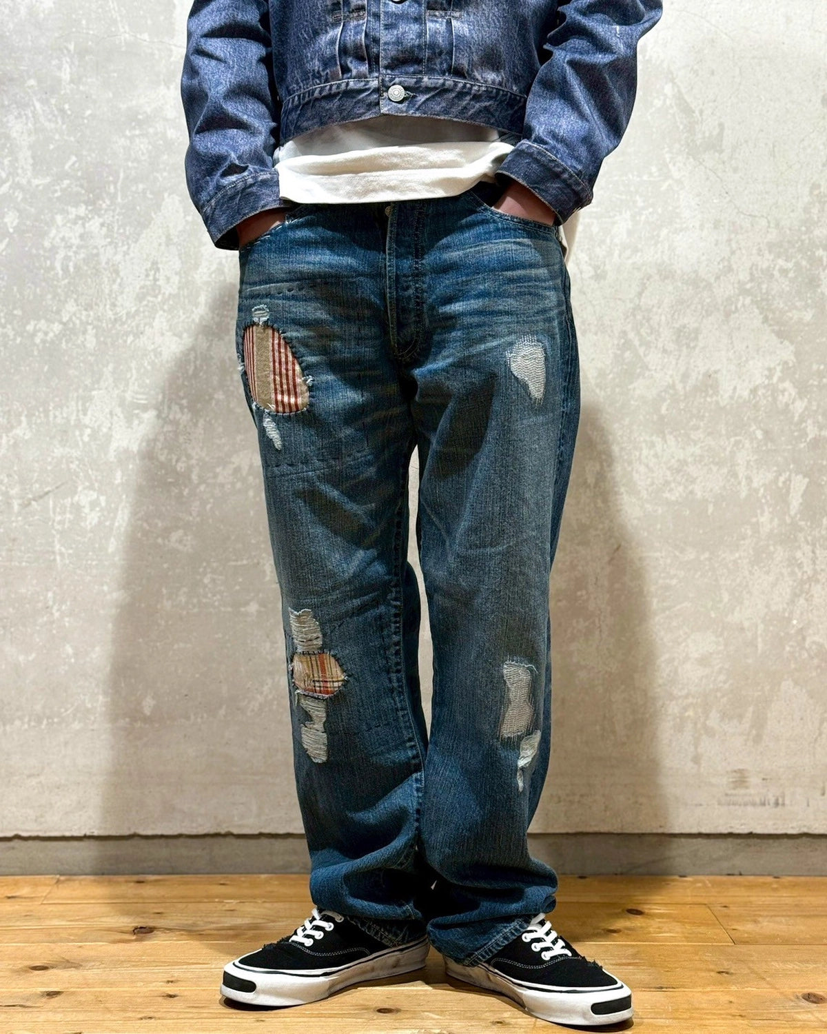 JUNYA WATANABE MAN × LEVI'S / DENIM PANTS (WO-P212-051)