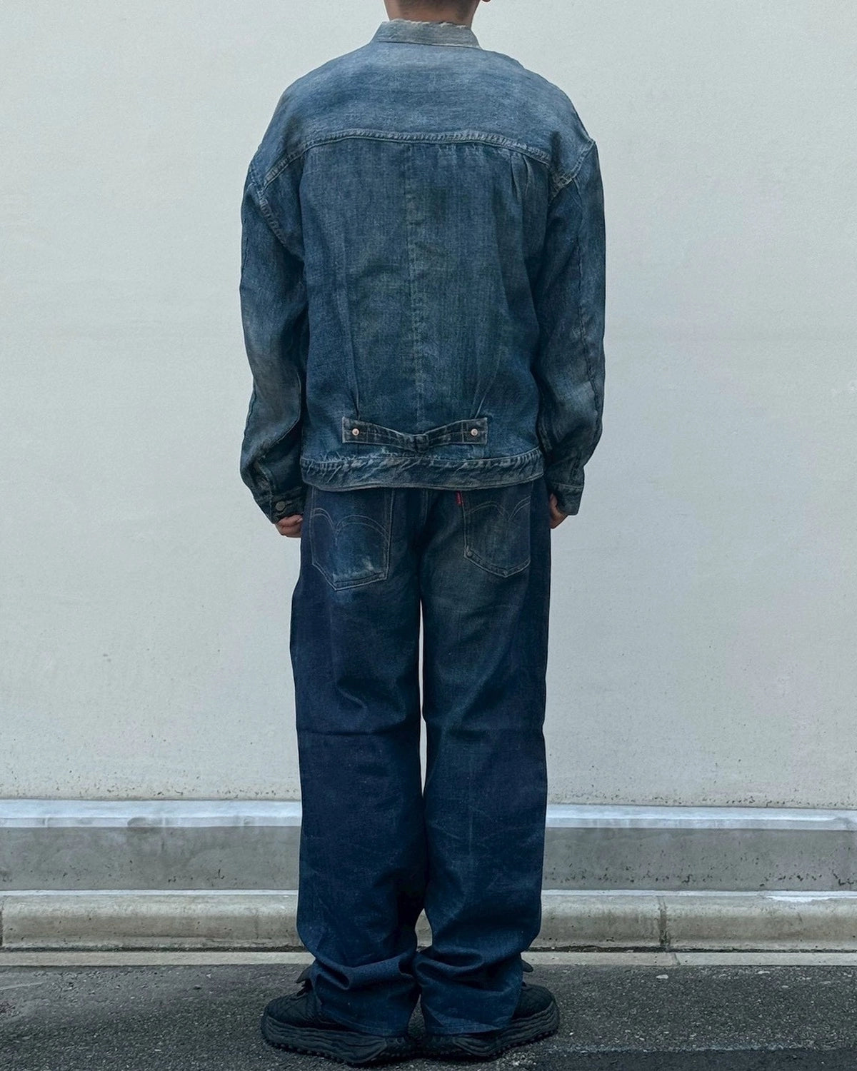 eYe JUNYA WATANABE MAN × Levis × Ber Ber Jin / 麻オックス 転写プリント Levis Wネーム Ber Ber Jin (WQ-J904-100)