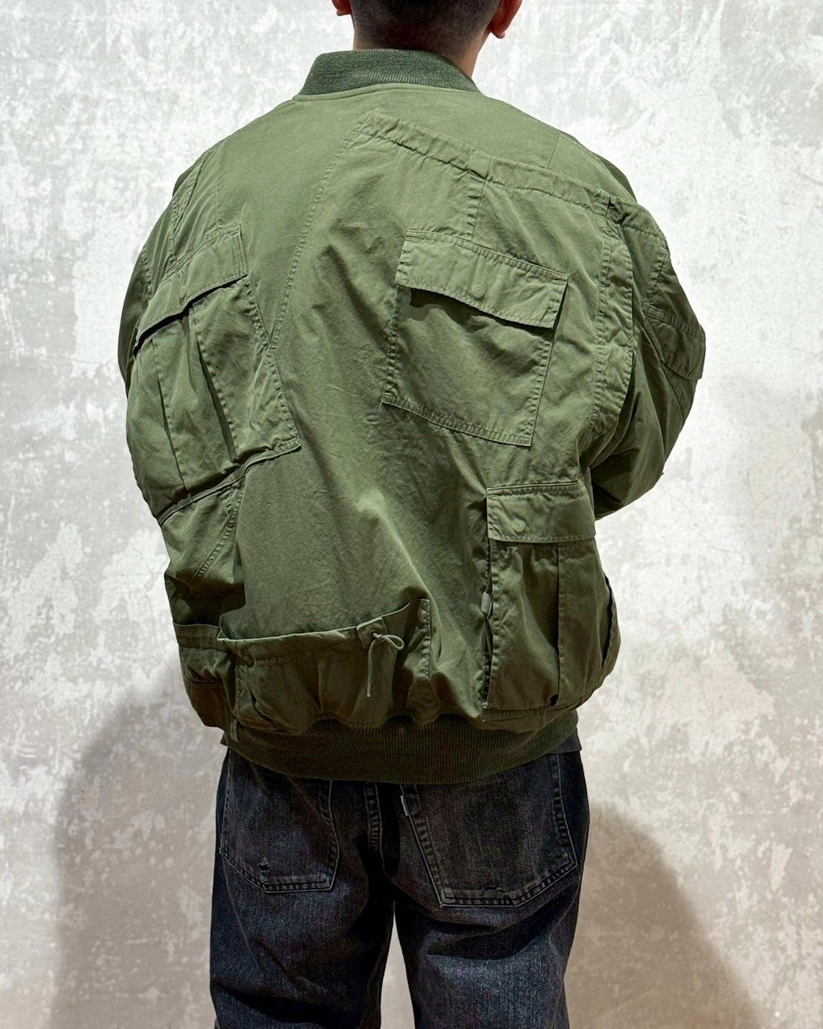 eYe JUNYA WATANABE MAN × Needles / 綿ナイロンオックス Needles Wネーム (WP-J902-100)