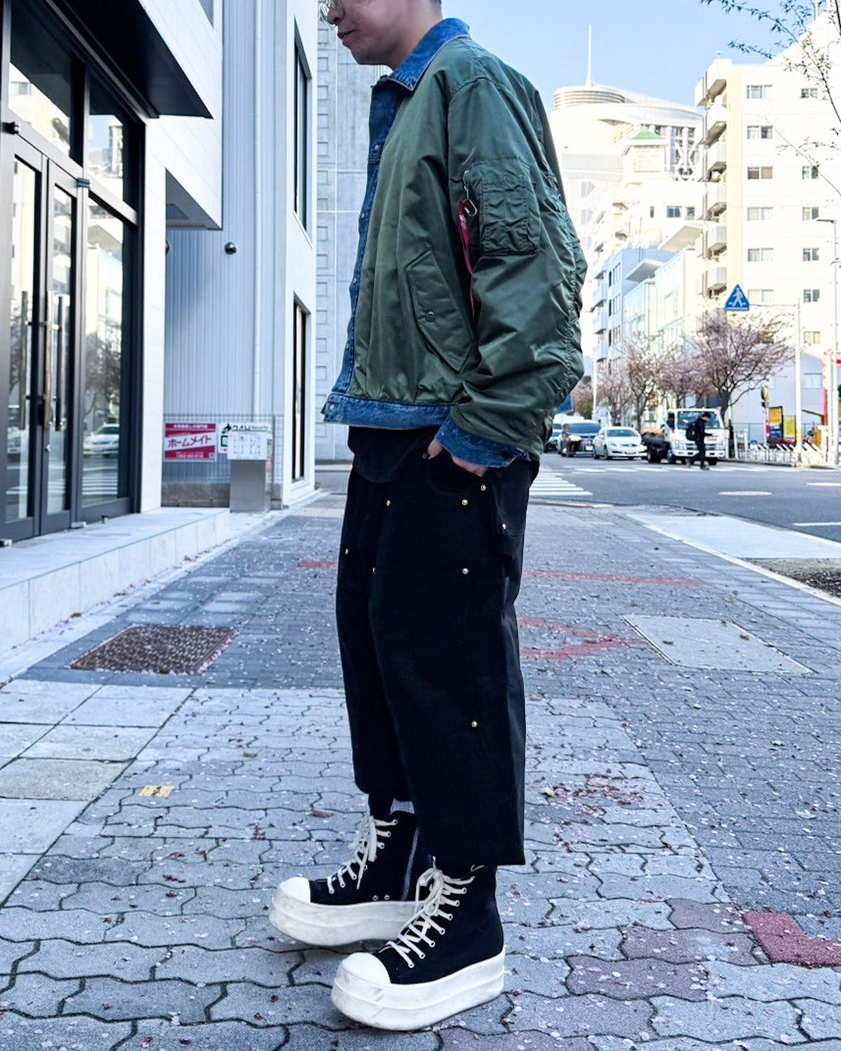 eYe JUNYA WATANABE MAN x alpha industries / MA-1 (WQ-J911-100)