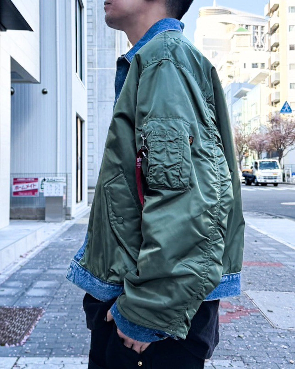 eYe JUNYA WATANABE MAN x alpha industries / MA-1 (WQ-J911-100)