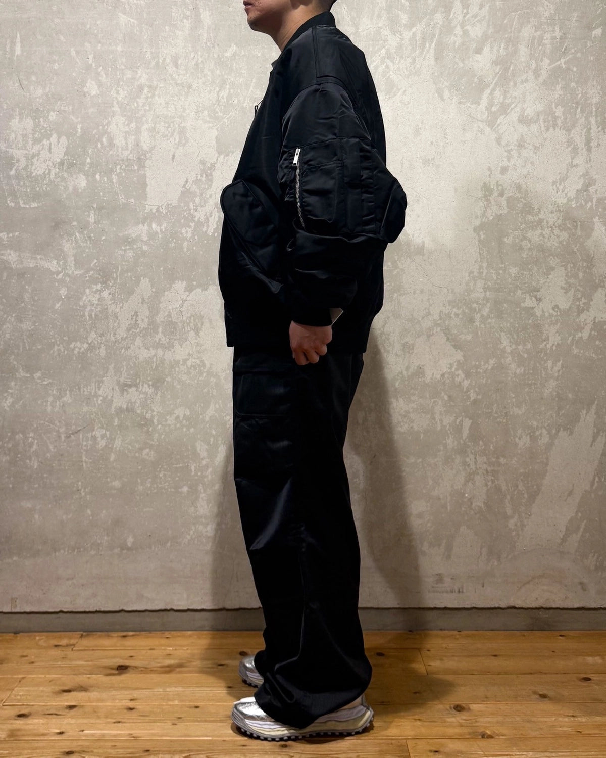 entire studios / BARREN CARGO SUITING (ESU-W25-3027)