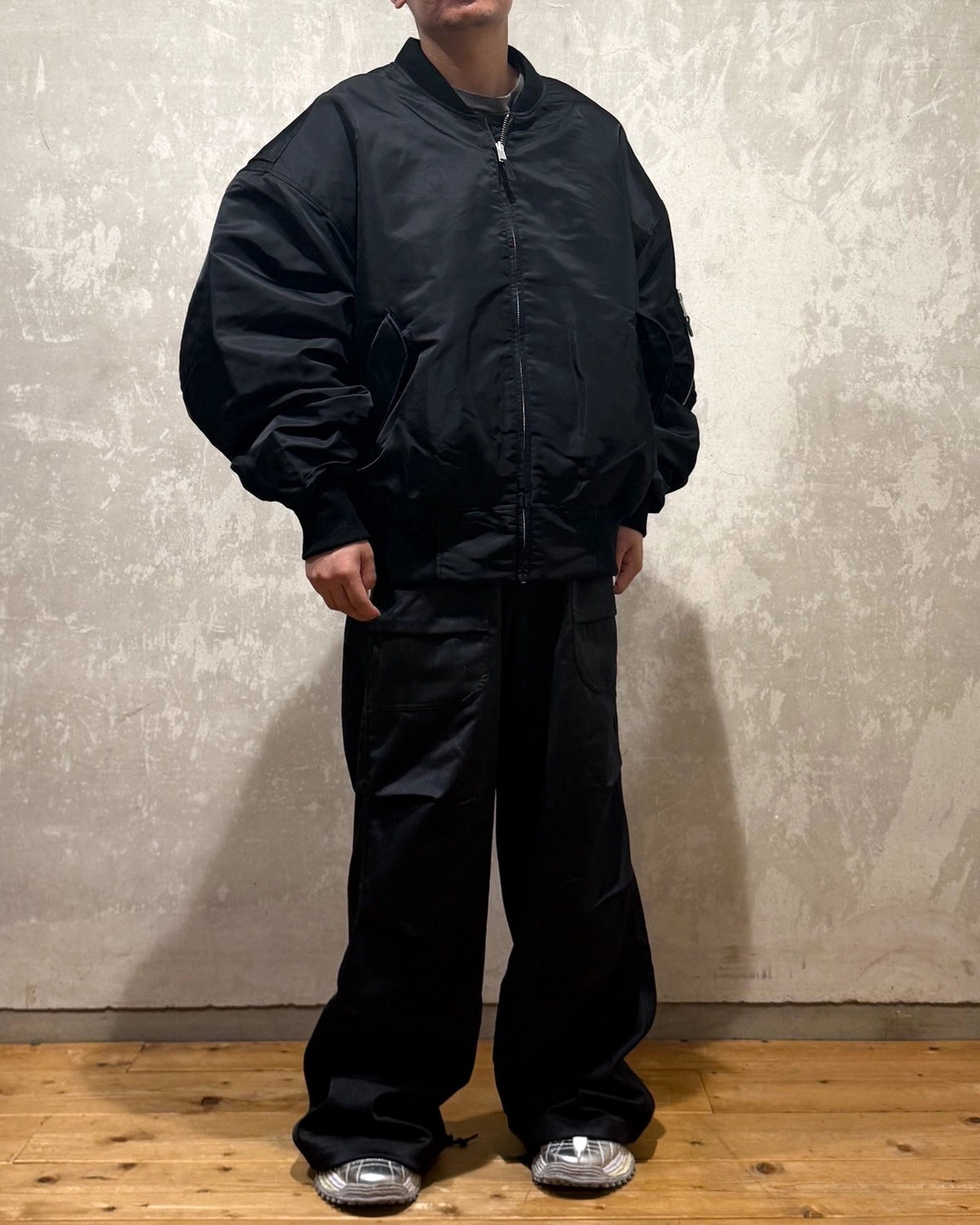 entire studios / BARREN CARGO SUITING (ESU-W25-3027)