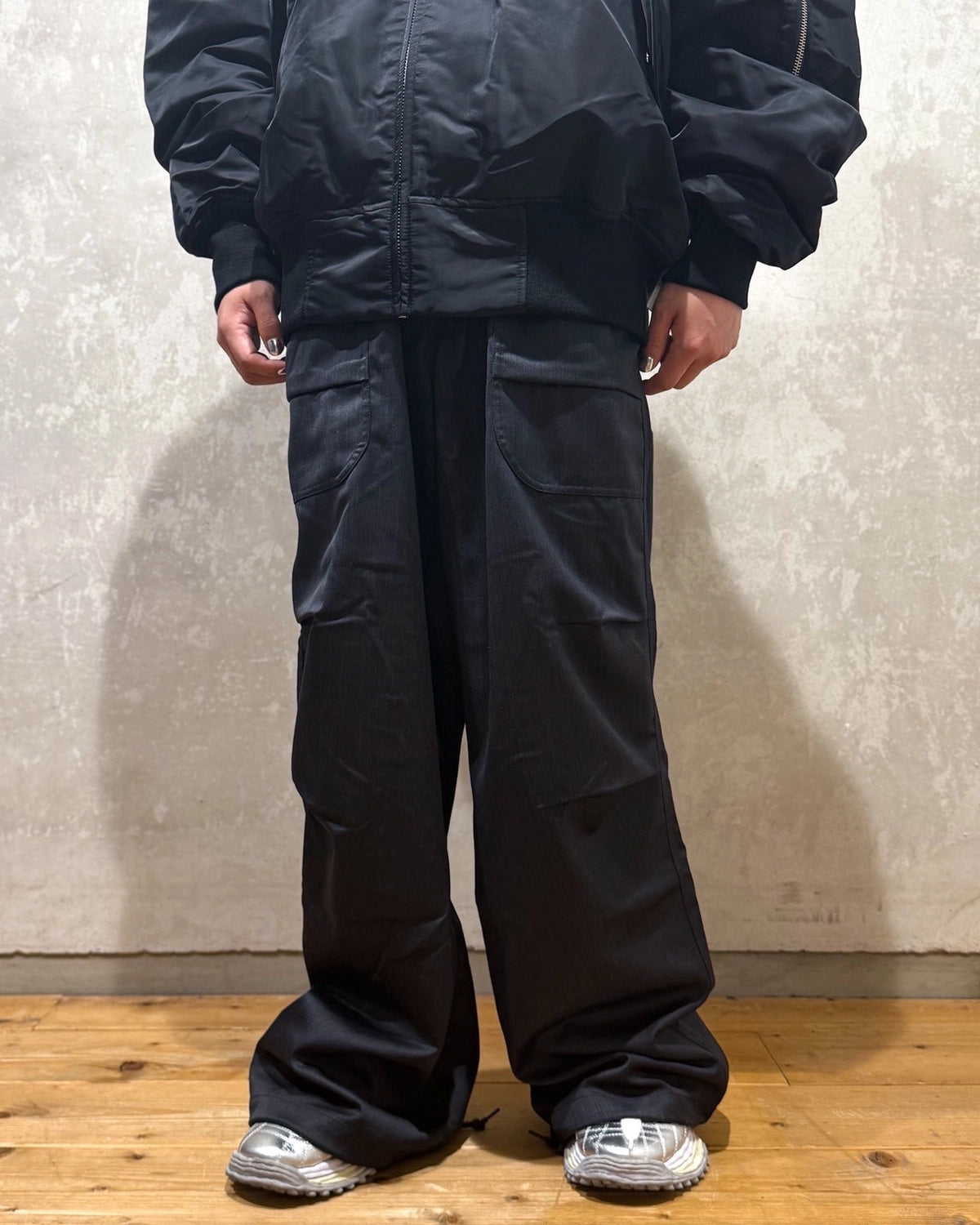 entire studios / BARREN CARGO SUITING (ESU-W25-3027)