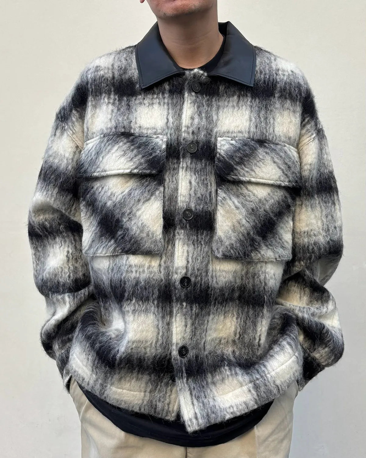 entire studios / Fjord Shirt Monochrome (ESFW26SR016198400)