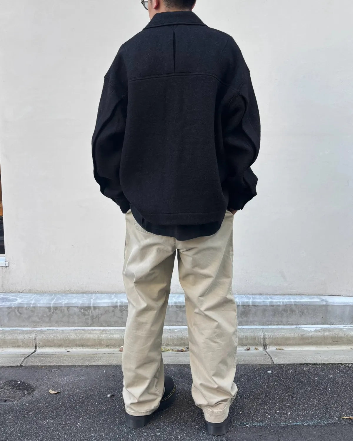 entire studios / Fjord Shirt Black (ESFW26SR026130015)