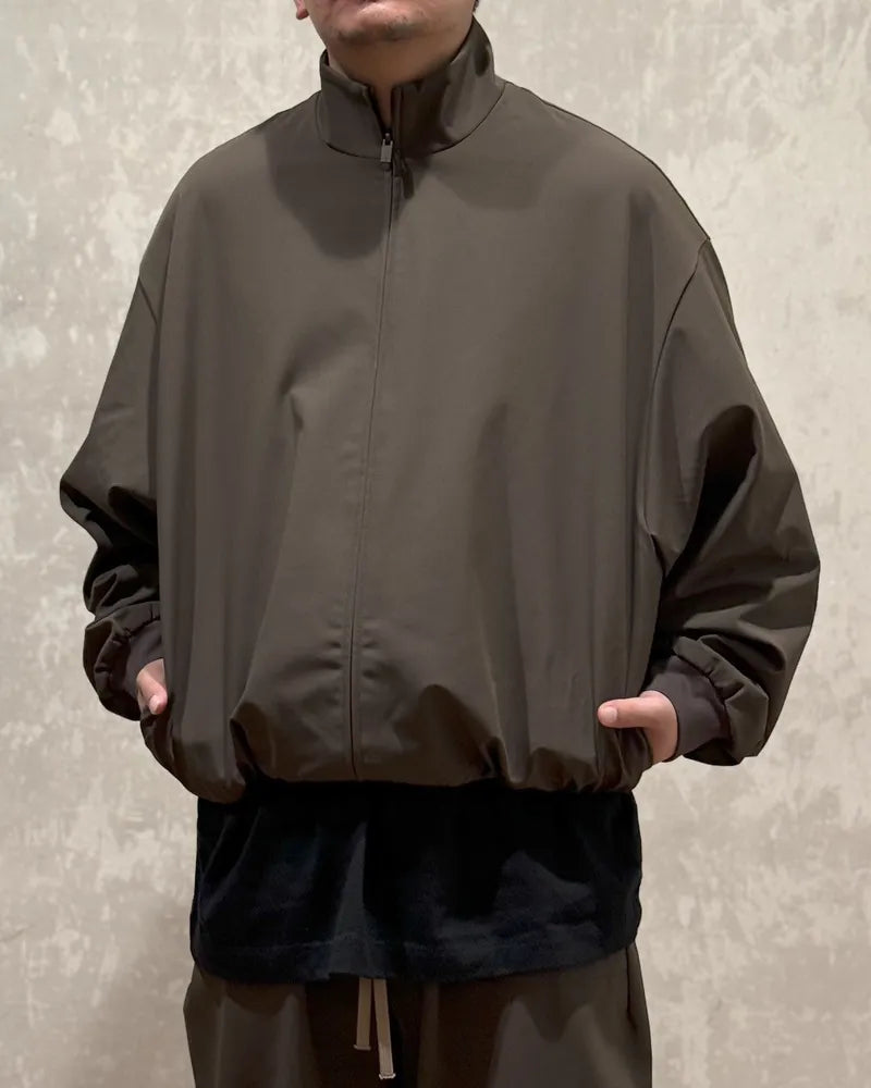ESSENTIALS / BONDED NYLON BOMBER JACKET (202HO246445F)
