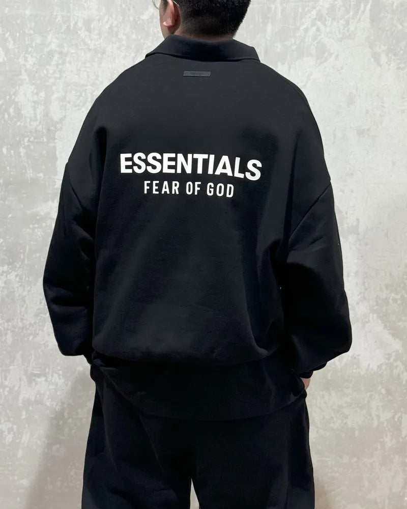 ESSENTIALS / FLEECE POLO (192HO244390F)