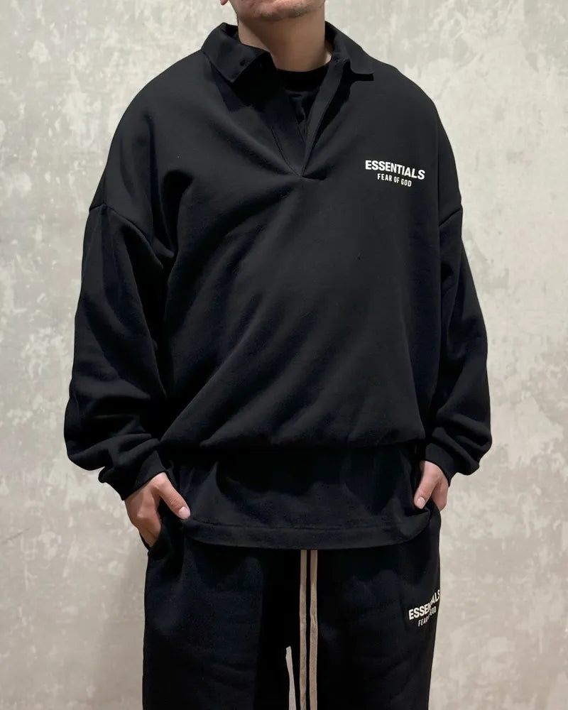 ESSENTIALS / FLEECE POLO (192HO244390F)