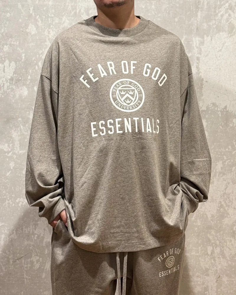 ESSENTIALS / JERSEY LONG SLEEVE TEE (125HO244200F)