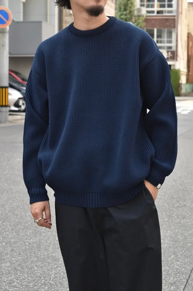 FreshService / DELTA SLX CREW NECK KNIT (FSC253-80168B)