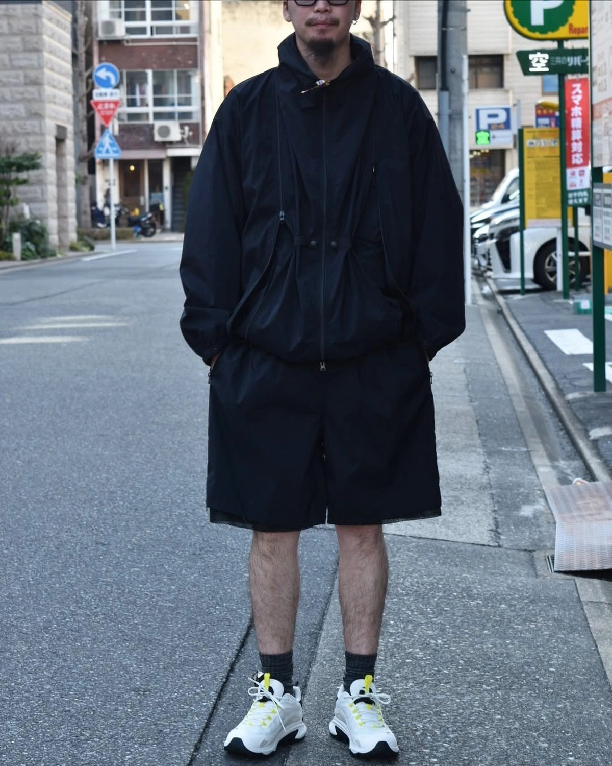 is-ness / TECHNICAL VENTILATION SHORTS (25SS_39_1006SSSHORTS01)