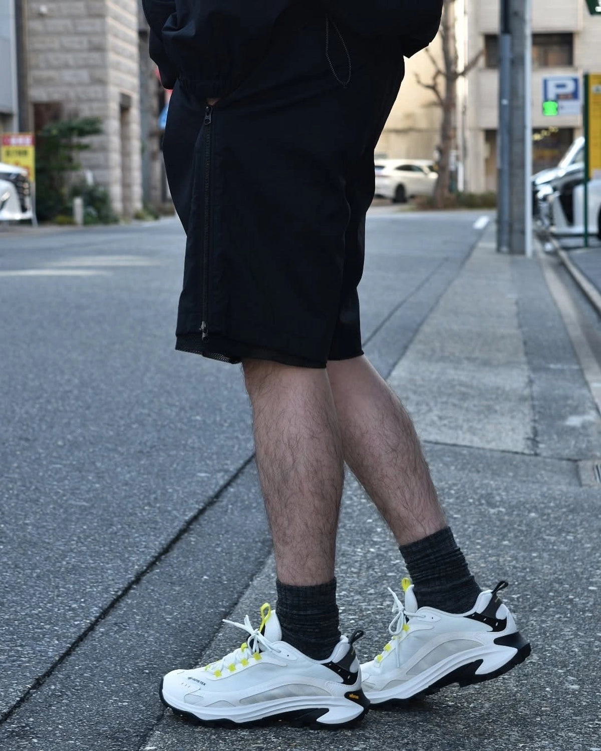 is-ness / TECHNICAL VENTILATION SHORTS (25SS_39_1006SSSHORTS01)