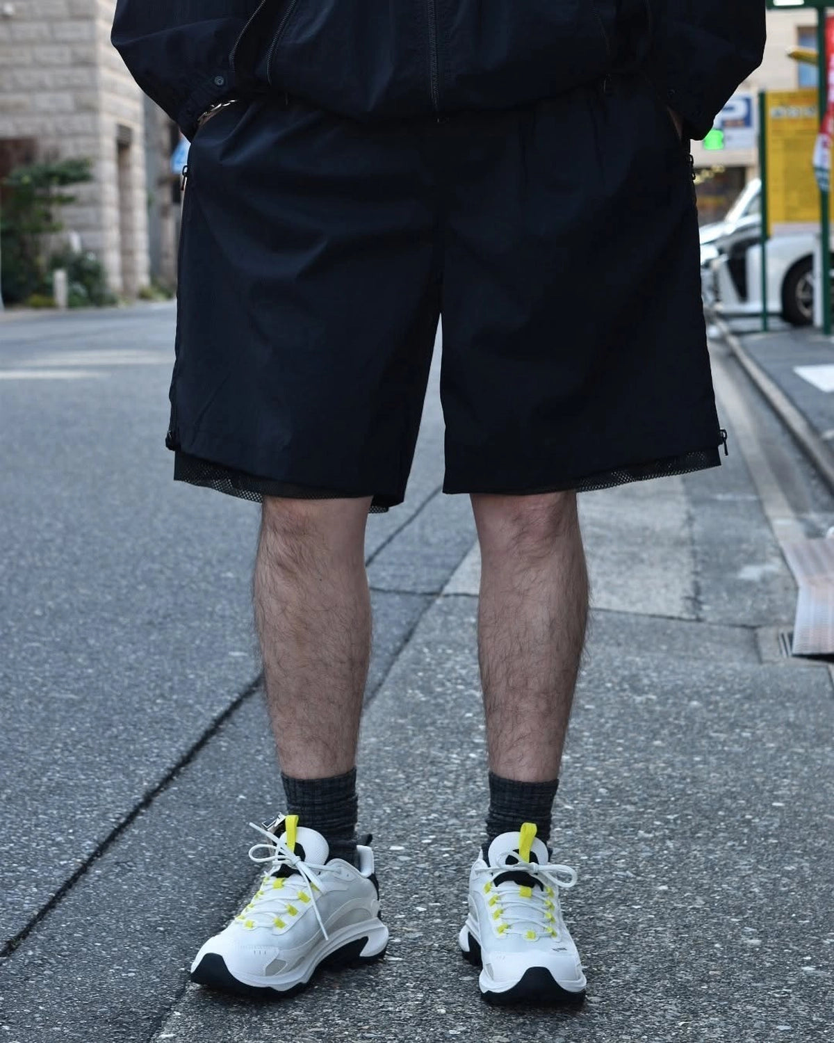 is-ness / TECHNICAL VENTILATION SHORTS (25SS_39_1006SSSHORTS01)